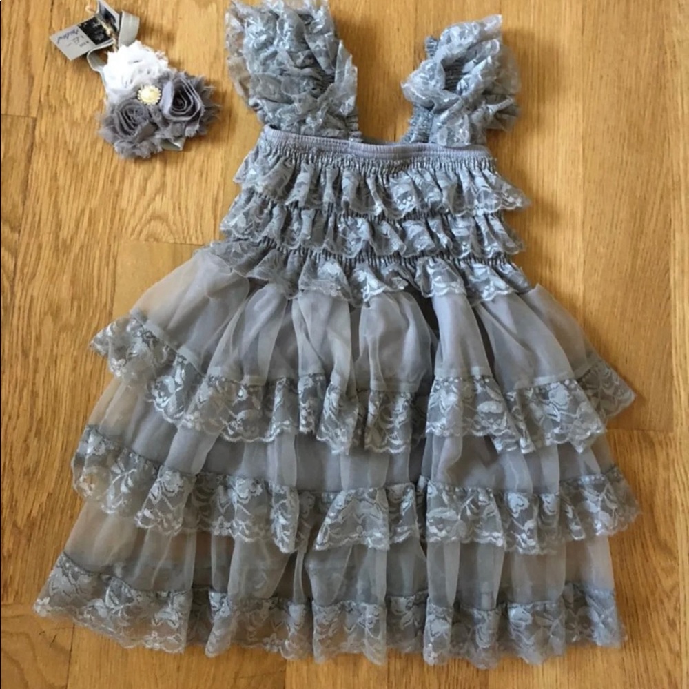 2T marching outfit and headband.